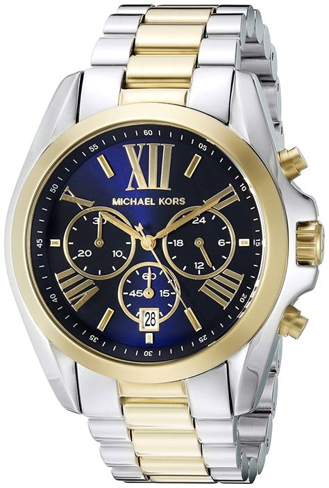 michael kors watch red leather|michael kors men's leather watch.